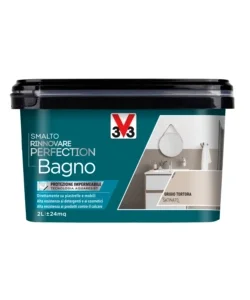 Smalto multi-materiale rinnovare perfection - bagno - grigio tortora satinato - 2 litri Direttamente Dal Produttore